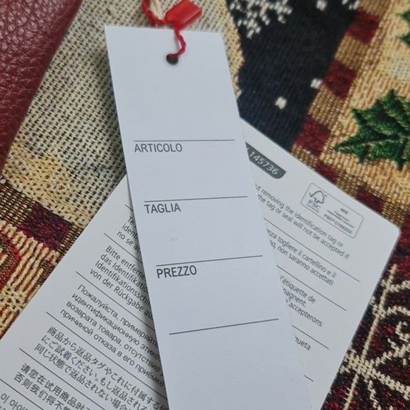 Genuine Red Clutch/Crossbody by TSD12 NWTs - Picture 3 of 11